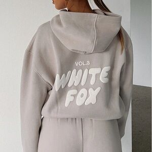 NWT White Fox Boutique Vol. 3 Offstage Hoodie Moon Oversized Loungewear Size S/M